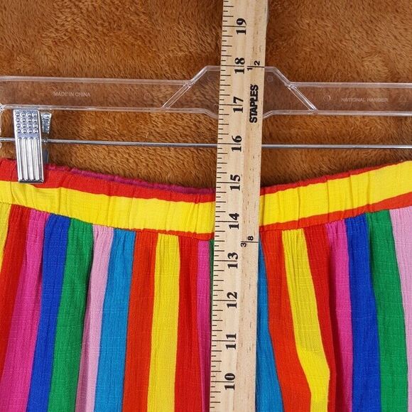 SHOW ME YOUR MUMU Womens Small Stripe Pull On Pants Crop Top EXPLORER KENNY - Picture 8 of 14